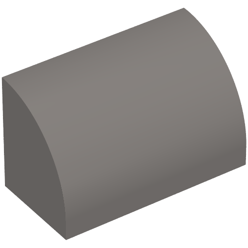 Part 37352 - Slope, Curved 1 x 2 - De BrickPlaats