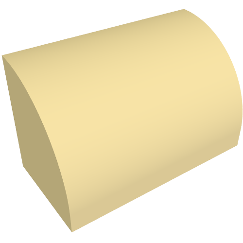 Part 37352 - Slope, Curved 1 x 2 - De BrickPlaats