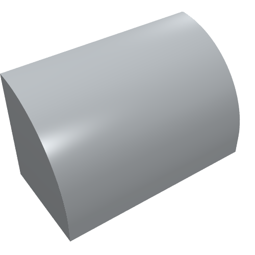 Part 37352 - Slope, Curved 1 x 2 - De BrickPlaats