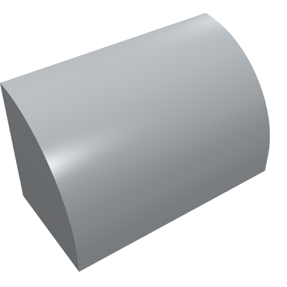 Part 37352 - Slope, Curved 1 x 2 - De BrickPlaats