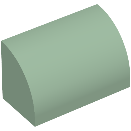 Part 37352 - Slope, Curved 1 x 2 - De BrickPlaats