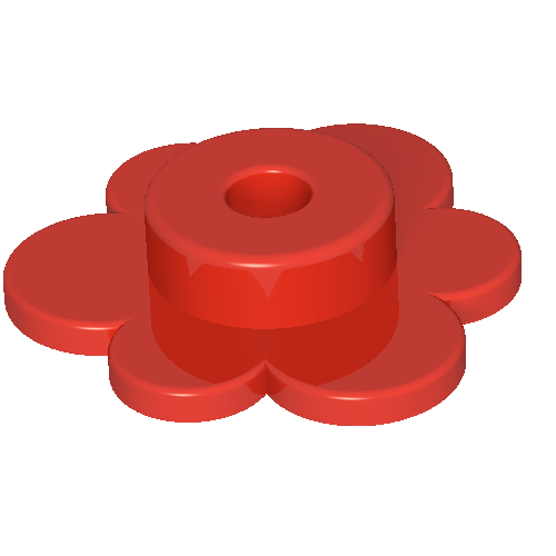 Part 3742 - Plant Flower Small - De BrickPlaats