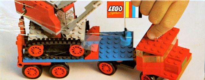 Set 377-2 - Crane with Float Truck - De BrickPlaats