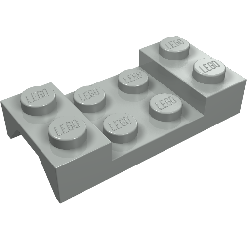 Part 3788 - Vehicle, Mudguard 2 x 4 with Arch Studded - De BrickPlaats