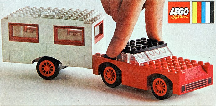 Set 379-2 - Car and Caravan - De BrickPlaats