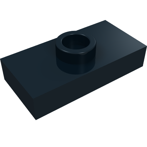 Part 3794a - Plate, Modified 1 x 2 with 1 Stud without Groove (Jumper) - De BrickPlaats