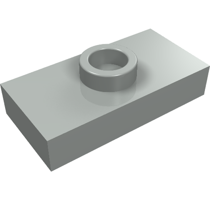 Part 3794a - Plate, Modified 1 x 2 with 1 Stud without Groove (Jumper) - De BrickPlaats