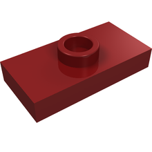 Part 3794b - Plate, Modified 1 x 2 with 1 Stud with Groove (Jumper) - De BrickPlaats