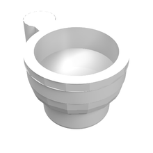 Part 38014 - Minifigure, Utensil Teacup - De BrickPlaats