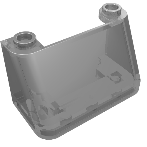 Part 3823 - Windscreen 2 x 4 x 2 - De BrickPlaats