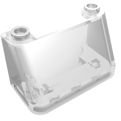Part 3823 - Windscreen 2 x 4 x 2 - De BrickPlaats