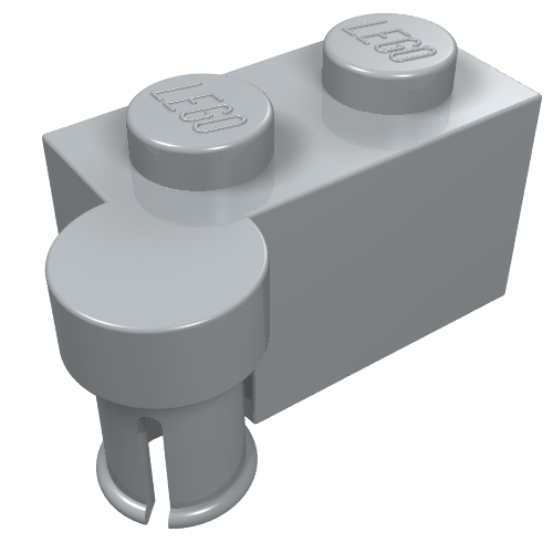 Part 3830 - Hinge Brick 1 x 4 Swivel Top - De BrickPlaats
