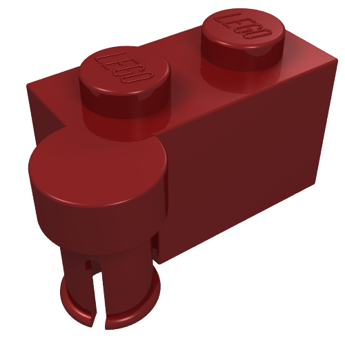 Part 3830 - Hinge Brick 1 x 4 Swivel Top - De BrickPlaats