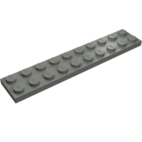 Part 3832 - Plate 2 x 10 - De BrickPlaats