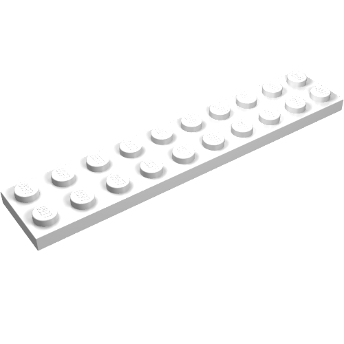 Part 3832 - Plate 2 x 10 - De BrickPlaats