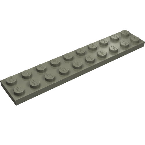 Part 3832 - Plate 2 x 10 - De BrickPlaats
