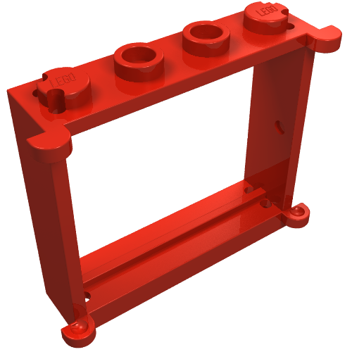Part 3853 - Window 1 x 4 x 3 - De BrickPlaats