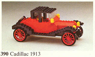Set 390-2 - 1913 Cadillac - De BrickPlaats