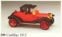 Set 390-2 - 1913 Cadillac - De BrickPlaats