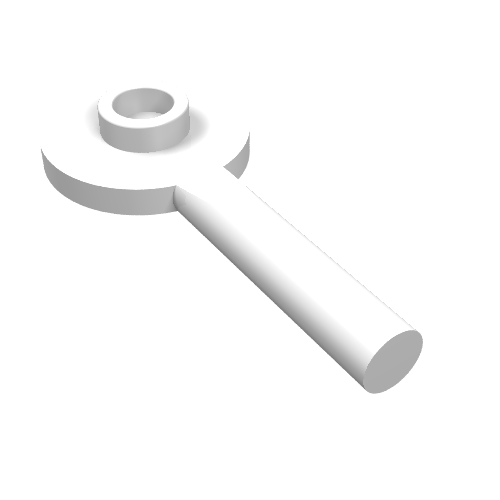 Part 3900 - Minifigure, Utensil Signal Paddle - De BrickPlaats