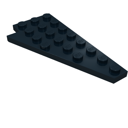 Part 3934 - Wedge, Plate 8 x 4 Wing Right - De BrickPlaats