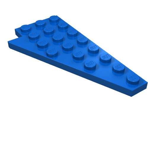 Part 3934 - Wedge, Plate 8 x 4 Wing Right - De BrickPlaats