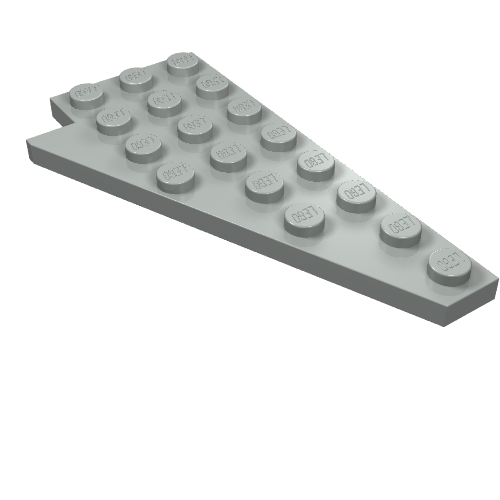 Part 3934 - Wedge, Plate 8 x 4 Wing Right - De BrickPlaats