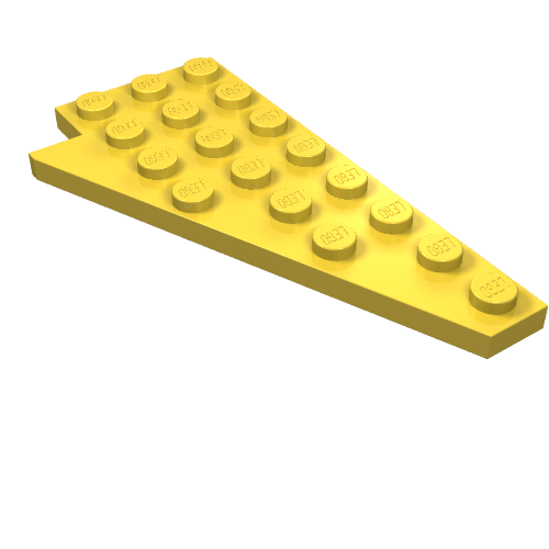 Part 3934 - Wedge, Plate 8 x 4 Wing Right - De BrickPlaats