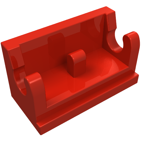 Part 3937 - Hinge Brick 1 x 2 Base - De BrickPlaats