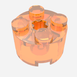 Part 3941 - Brick, Round 2 x 2 with Axle Hole - De BrickPlaats