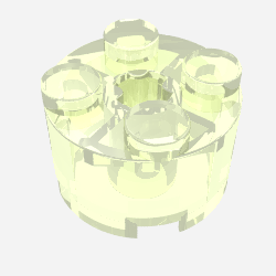 Part 3941 - Brick, Round 2 x 2 with Axle Hole - De BrickPlaats