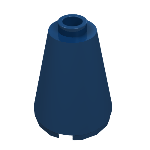 Part 3942c - Cone 2 x 2 x 2 - Open Stud - De BrickPlaats