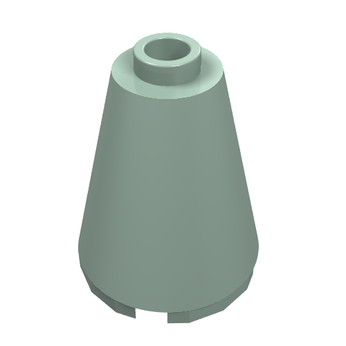 Part 3942c - Cone 2 x 2 x 2 - Open Stud - De BrickPlaats