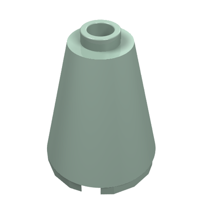 Part 3942c - Cone 2 x 2 x 2 - Open Stud - De BrickPlaats