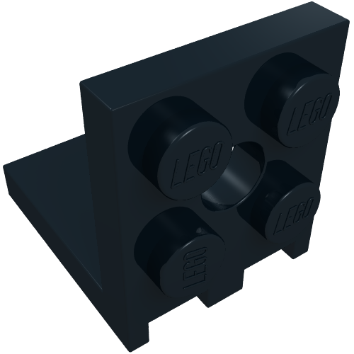 Part 3956 - Bracket 2 x 2 - 2 x 2 with 2 Holes - De BrickPlaats