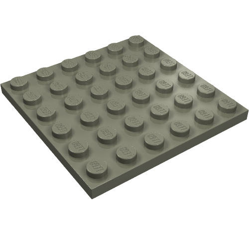 Part 3958 - Plate 6 x 6 - De BrickPlaats