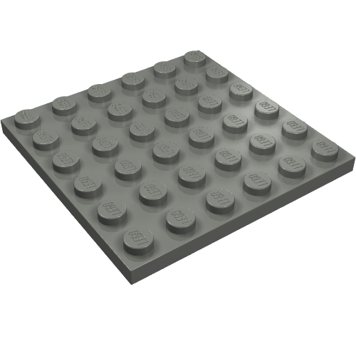 Part 3958 - Plate 6 x 6 - De BrickPlaats