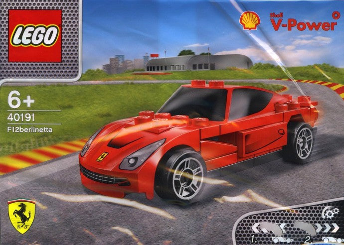 Set 40191 - Ferrari F12 Berlinetta polybag - De BrickPlaats