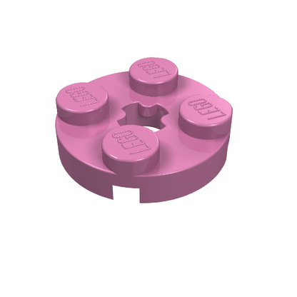 Part 4032 - Plate, Round 2 x 2 with Axle Hole - De BrickPlaats