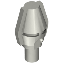 Part 40598d - Minifigure, Weapon Smaller Tapered Grenade Tip - De BrickPlaats