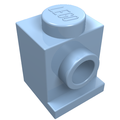 Part 4070 - Brick, Modified 1 x 1 with Headlight - De BrickPlaats