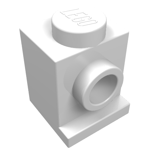 Part 4070 - Brick, Modified 1 x 1 with Headlight - De BrickPlaats
