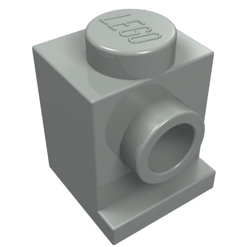 Part 4070 - Brick, Modified 1 x 1 with Headlight - De BrickPlaats