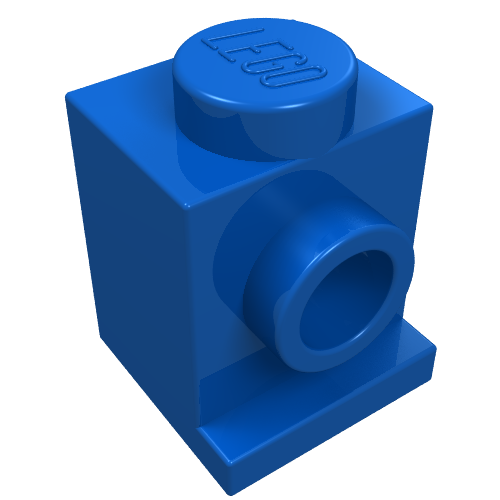 Part 4070 - Brick, Modified 1 x 1 with Headlight - De BrickPlaats