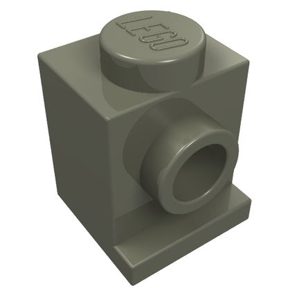 Part 4070 - Brick, Modified 1 x 1 with Headlight - De BrickPlaats