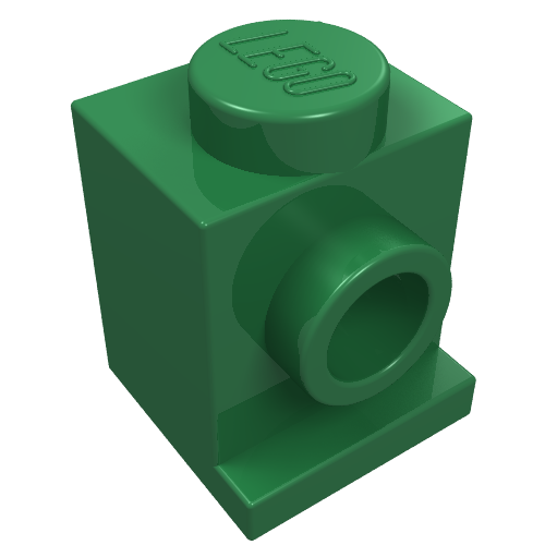 Part 4070 - Brick, Modified 1 x 1 with Headlight - De BrickPlaats