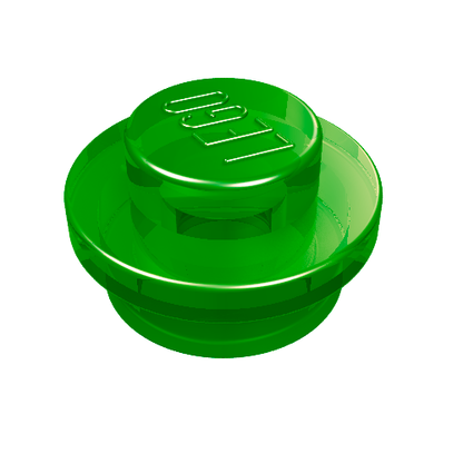 Part 4073 - Plate, Round 1 x 1 - De BrickPlaats