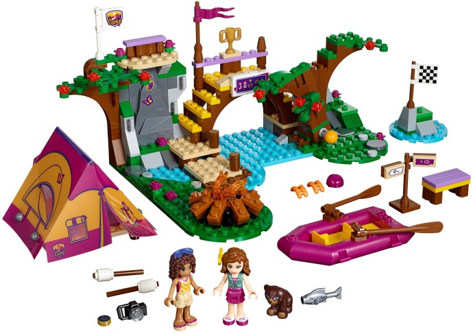 Set 41121 - Adventure Camp Rafting - De BrickPlaats