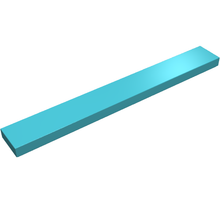 Part 4162 - Tile 1 x 8 - De BrickPlaats