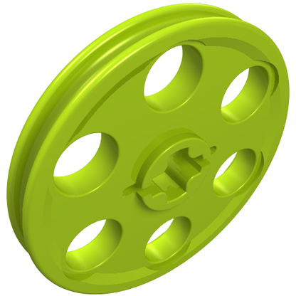 Part 4185 - Technic Wedge Belt Wheel (Pulley) - De BrickPlaats
